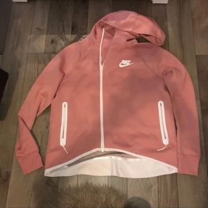 Nike rose pink zip up jacket